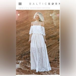 Caroline Lace Maxi Dress - Balticborn